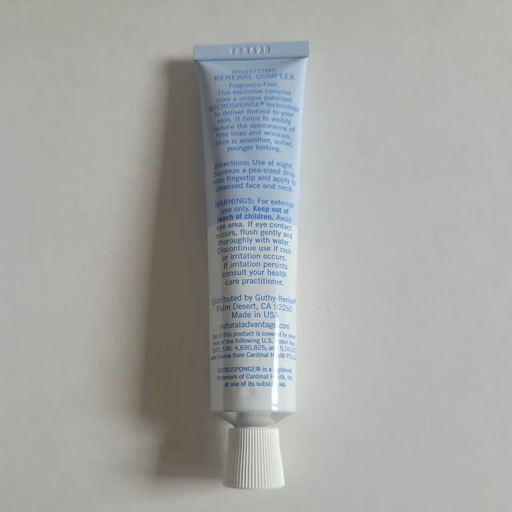 Natural Advantage Jane Seymour Nighttime Renewal Complex 1.7 oz